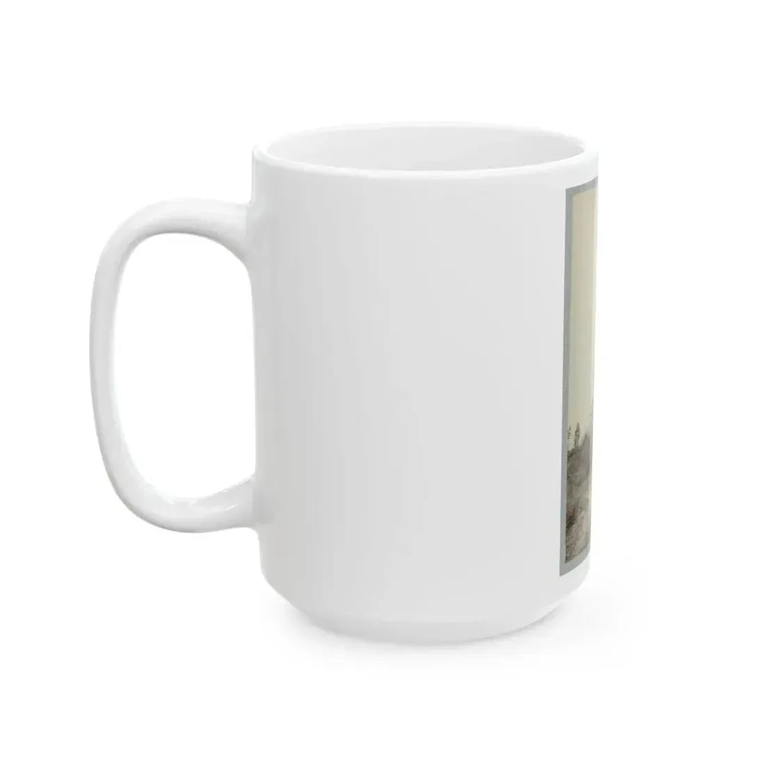 Army Of The James, Signal Tower On Left Of Bermuda Hundred Lines (U.S. Civil War) White Coffee Mug - Go Mug Yourself