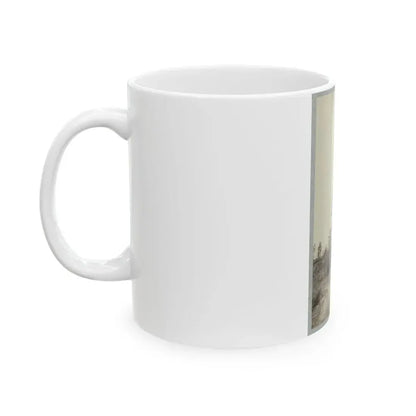 Army Of The James, Signal Tower On Left Of Bermuda Hundred Lines (U.S. Civil War) White Coffee Mug - Go Mug Yourself