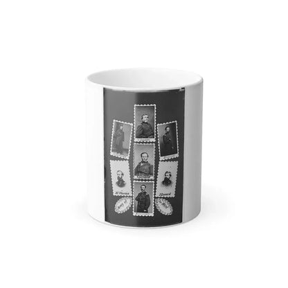Army of the West  Schofield, Thomas, Slocum, Mcpherson, Sherman, Howard, and Rousseau(2) (U.S. Civil War) Color Changing Coffee Mug 11oz Default Title 11oz - Go Mug Yourself