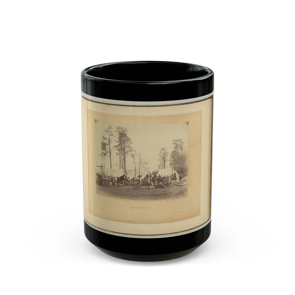 Army Repair Shop (U.S. Civil War) Black Coffee Mug-15oz-Go Mug Yourself