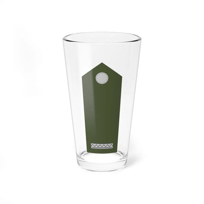 Army SVK OR 02 (Slovakia) (Military Rank) Pint Glass 16oz 16oz - Go Mug Yourself