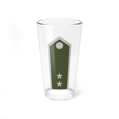 Army SVK OR 09b (Slovakia) (Military Rank) Pint Glass 16oz 16oz - Go Mug Yourself