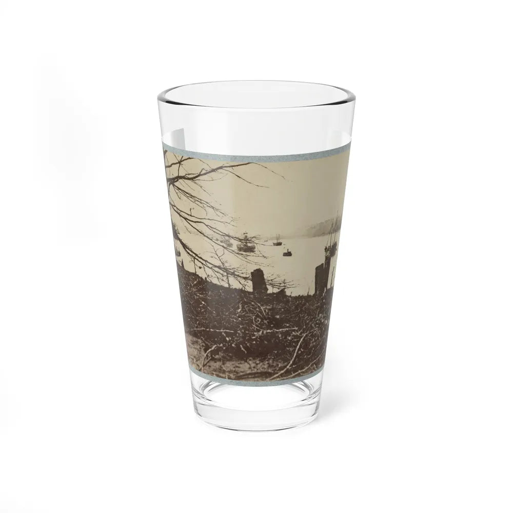 Army Transports In James River, Va. Near Deep Bottom (U.S. Civil War) Pint Glass 16oz-16oz-Go Mug Yourself