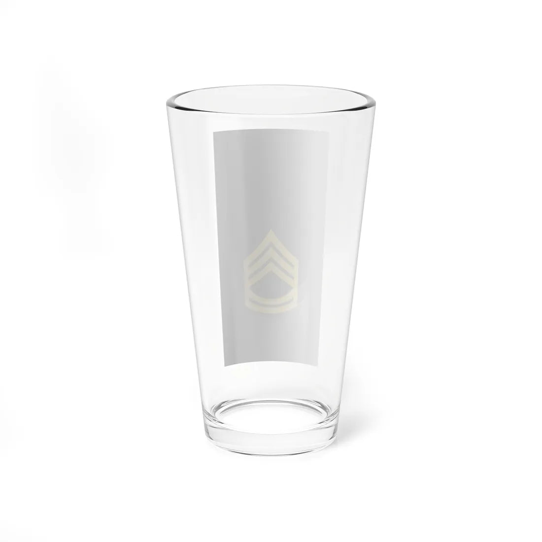 Army US OR 07 (United States) (Military Rank) Pint Glass 16oz - Go Mug Yourself