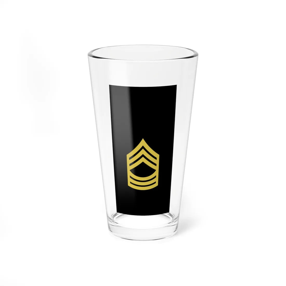 Army US OR 08b (United States) (Military Rank) Pint Glass 16oz 16oz - Go Mug Yourself