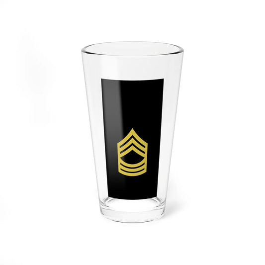 Army US OR 08b (United States) (Military Rank) Pint Glass 16oz 16oz - Go Mug Yourself