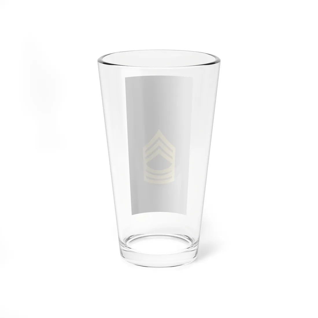 Army US OR 08b (United States) (Military Rank) Pint Glass 16oz - Go Mug Yourself
