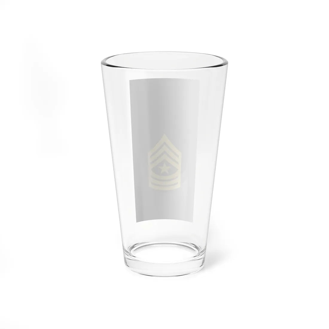 Army US OR 09c (United States) (Military Rank) Pint Glass 16oz - Go Mug Yourself