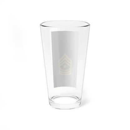 Army US OR 09c (United States) (Military Rank) Pint Glass 16oz - Go Mug Yourself