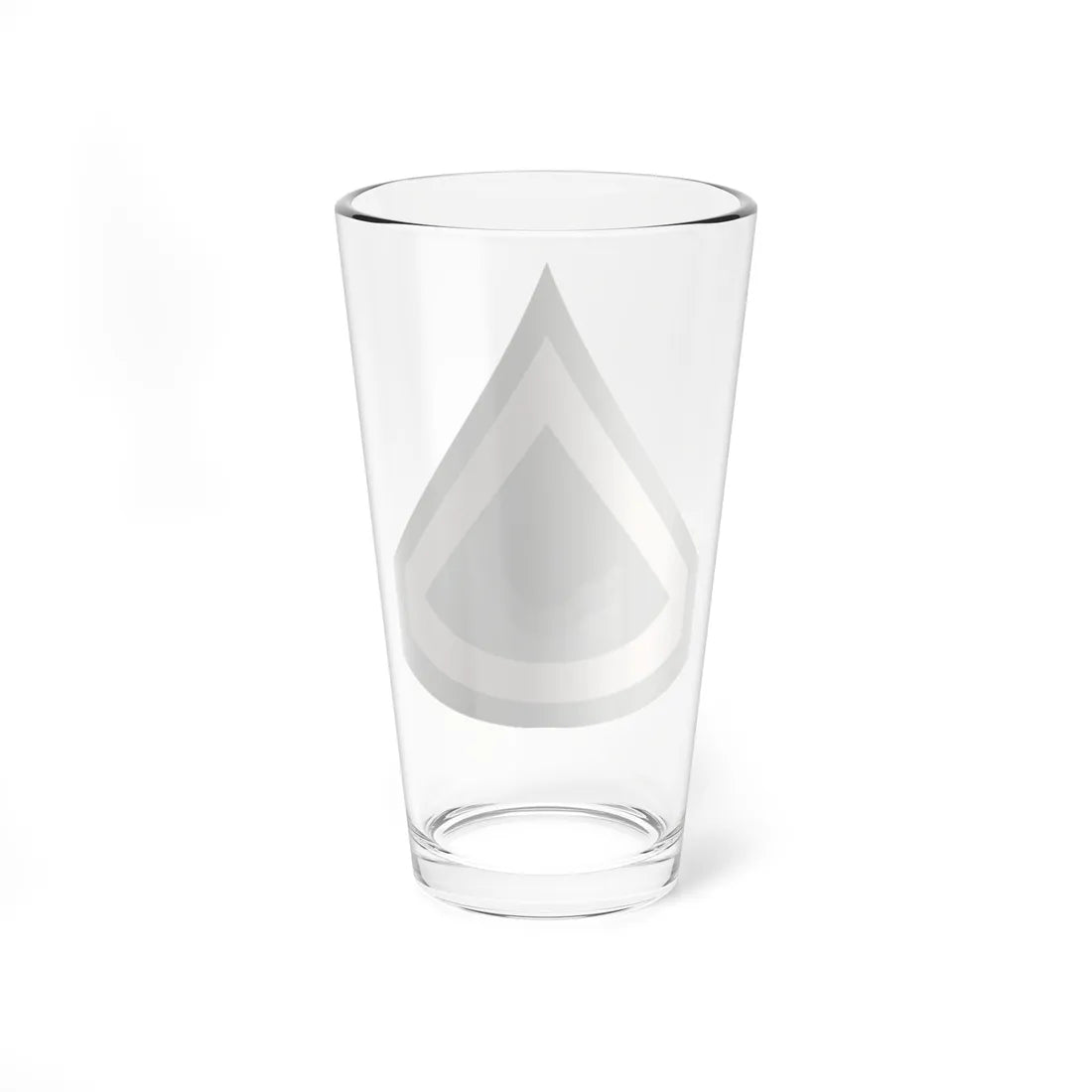 Army USA OR 03 Army greens (United States) (Military Rank) Pint Glass 16oz - Go Mug Yourself