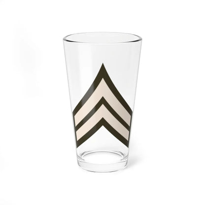 Army USA OR 04a Army greens (United States) (Military Rank) Pint Glass 16oz 16oz - Go Mug Yourself