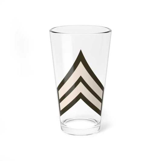 Army USA OR 04a Army greens (United States) (Military Rank) Pint Glass 16oz 16oz - Go Mug Yourself