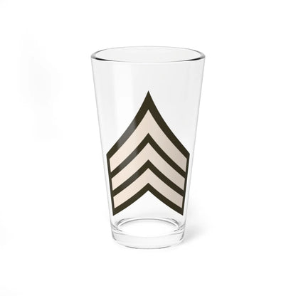 Army USA OR 05 Army greens (United States) (Military Rank) Pint Glass 16oz 16oz - Go Mug Yourself