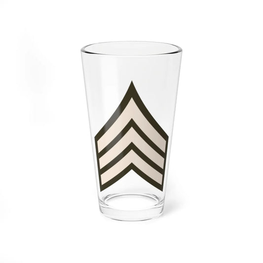 Army USA OR 05 Army greens (United States) (Military Rank) Pint Glass 16oz 16oz - Go Mug Yourself