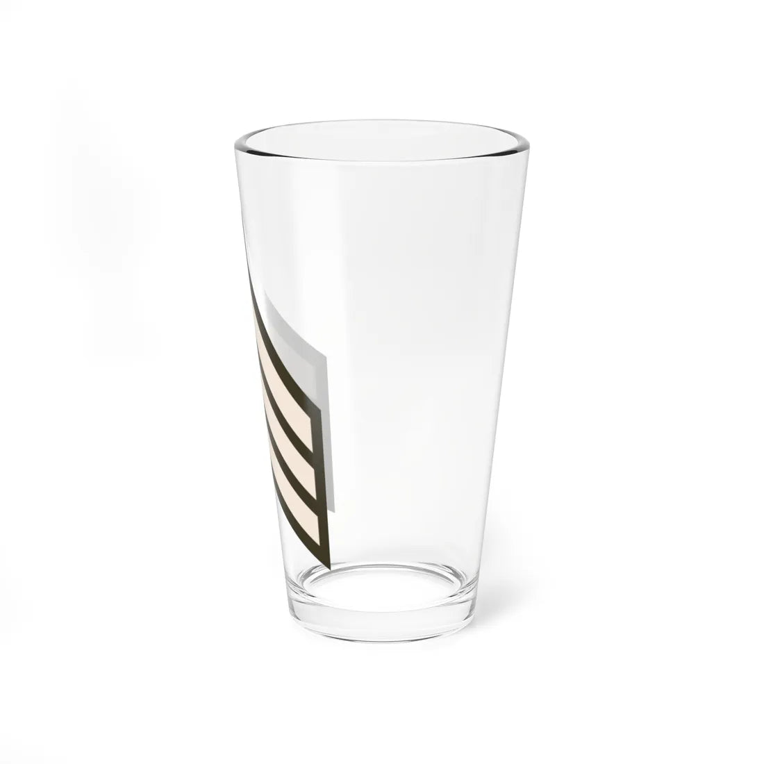 Army USA OR 05 Army greens (United States) (Military Rank) Pint Glass 16oz - Go Mug Yourself