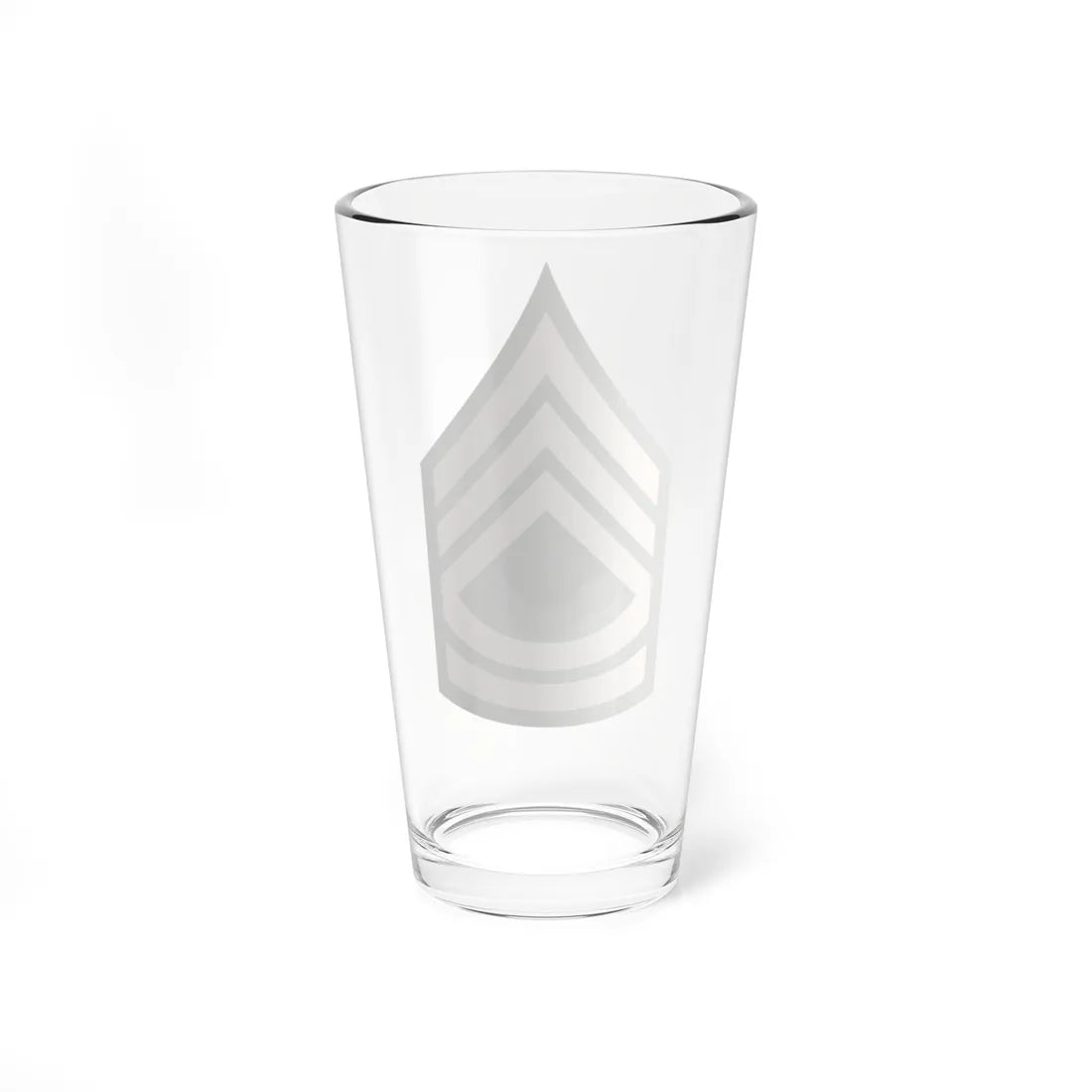 Army USA OR 07 Army greens (United States) (Military Rank) Pint Glass 16oz - Go Mug Yourself