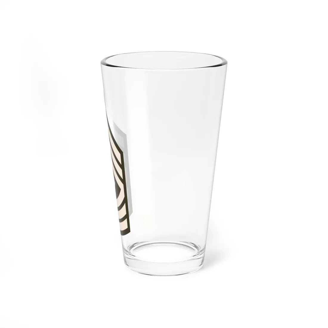 Army USA OR 08a Army greens (United States) (Military Rank) Pint Glass 16oz - Go Mug Yourself