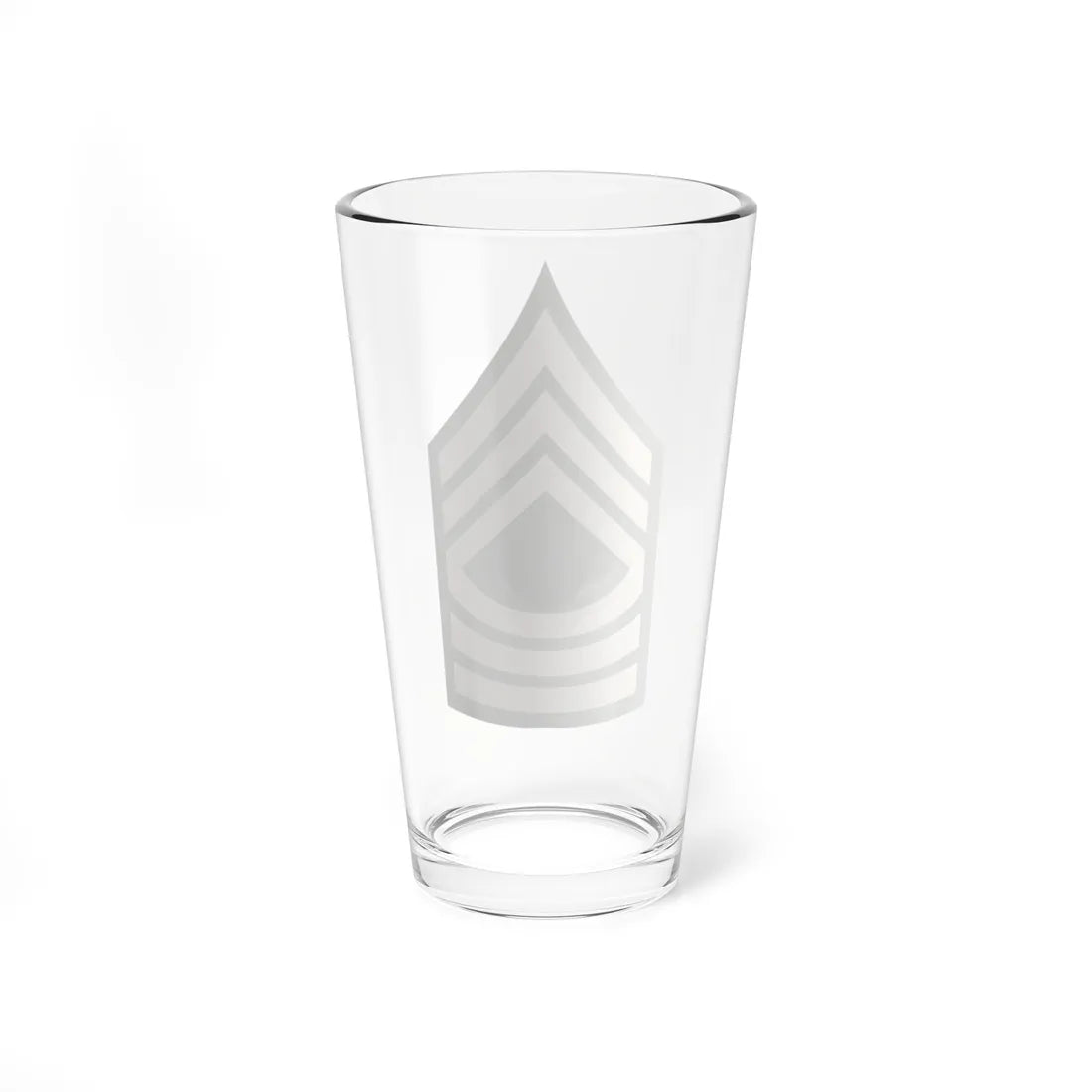 Army USA OR 08b Army greens (United States) (Military Rank) Pint Glass 16oz - Go Mug Yourself