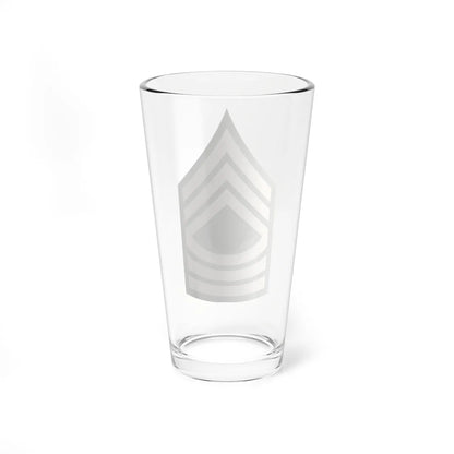 Army USA OR 08b Army greens (United States) (Military Rank) Pint Glass 16oz - Go Mug Yourself