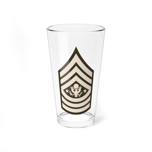 Army USA OR 09a Army greens (United States) (Military Rank) Pint Glass 16oz 16oz - Go Mug Yourself
