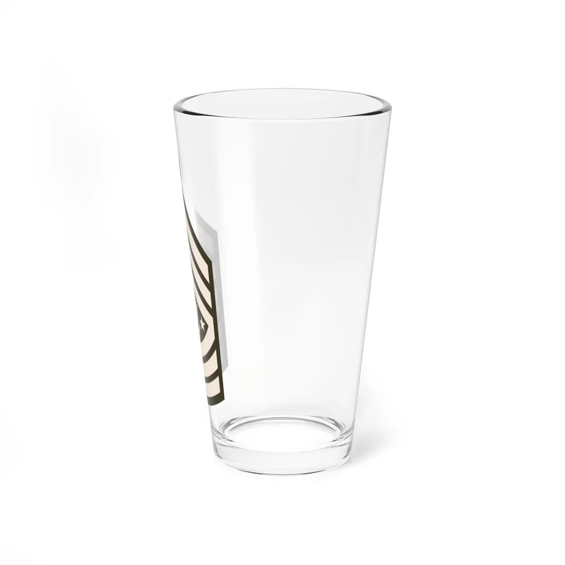 Army USA OR 09a Army greens (United States) (Military Rank) Pint Glass 16oz - Go Mug Yourself