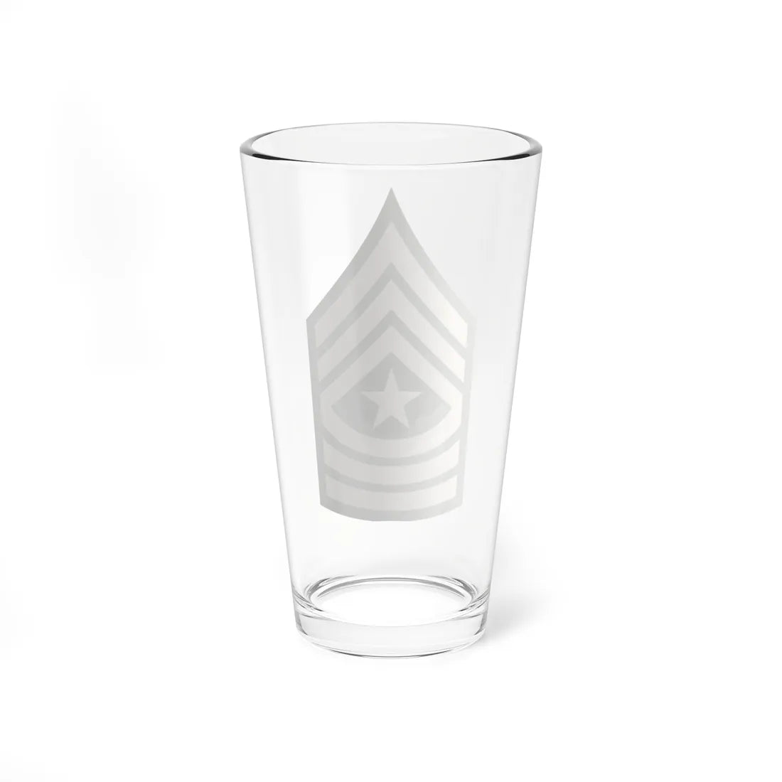 Army USA OR 09c Army greens (United States) (Military Rank) Pint Glass 16oz - Go Mug Yourself