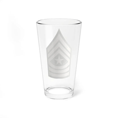 Army USA OR 09c Army greens (United States) (Military Rank) Pint Glass 16oz - Go Mug Yourself