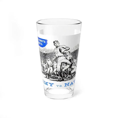 Army vs. Navy, Bluebook Magazine, November 1955 (Magazine Illustration) Pint Glass 16oz 16oz - Go Mug Yourself