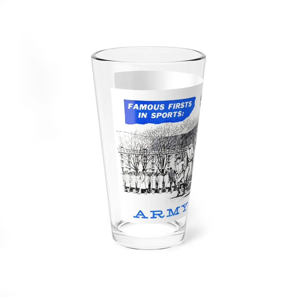 Army vs. Navy, Bluebook Magazine, November 1955 (Magazine Illustration) Pint Glass 16oz-Go Mug Yourself