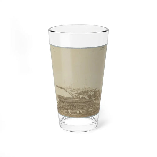 Army Wharf (U.S. Civil War) Pint Glass 16oz-16oz-Go Mug Yourself