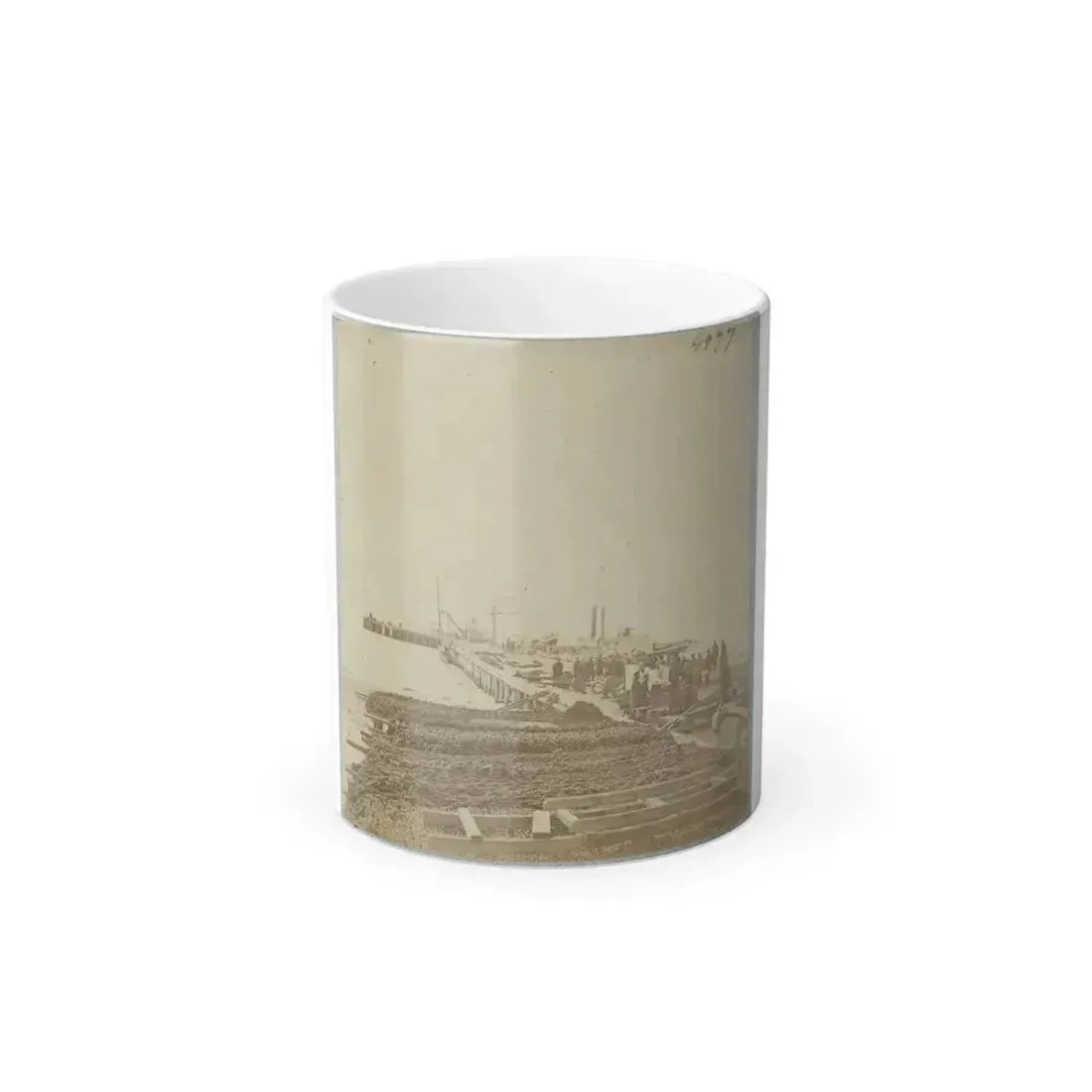 Army Wharf (U.S. Civil War) Color Changing Coffee Mug 11oz Default Title 11oz - Go Mug Yourself