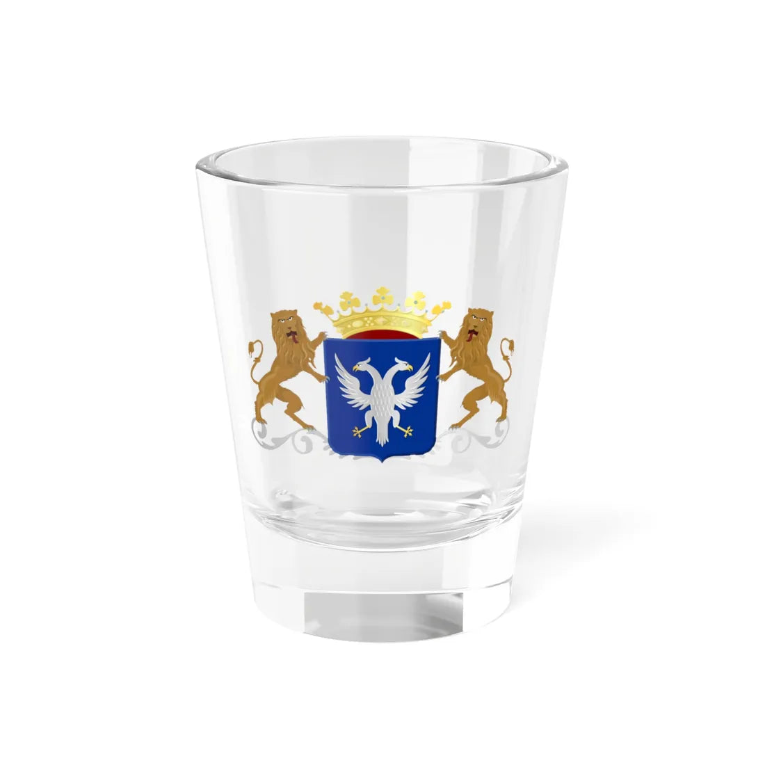 Arnhem wapen HRvA (Netherlands) (Coat of Arms) Shot Glass 1.5oz 1.5oz - Go Mug Yourself