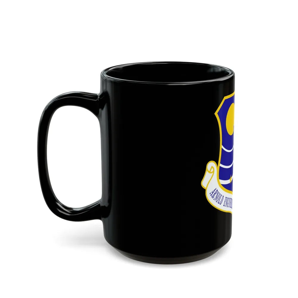 Arnold Engineering Development Complex (U.S. Air Force) Black Coffee Mug-Go Mug Yourself