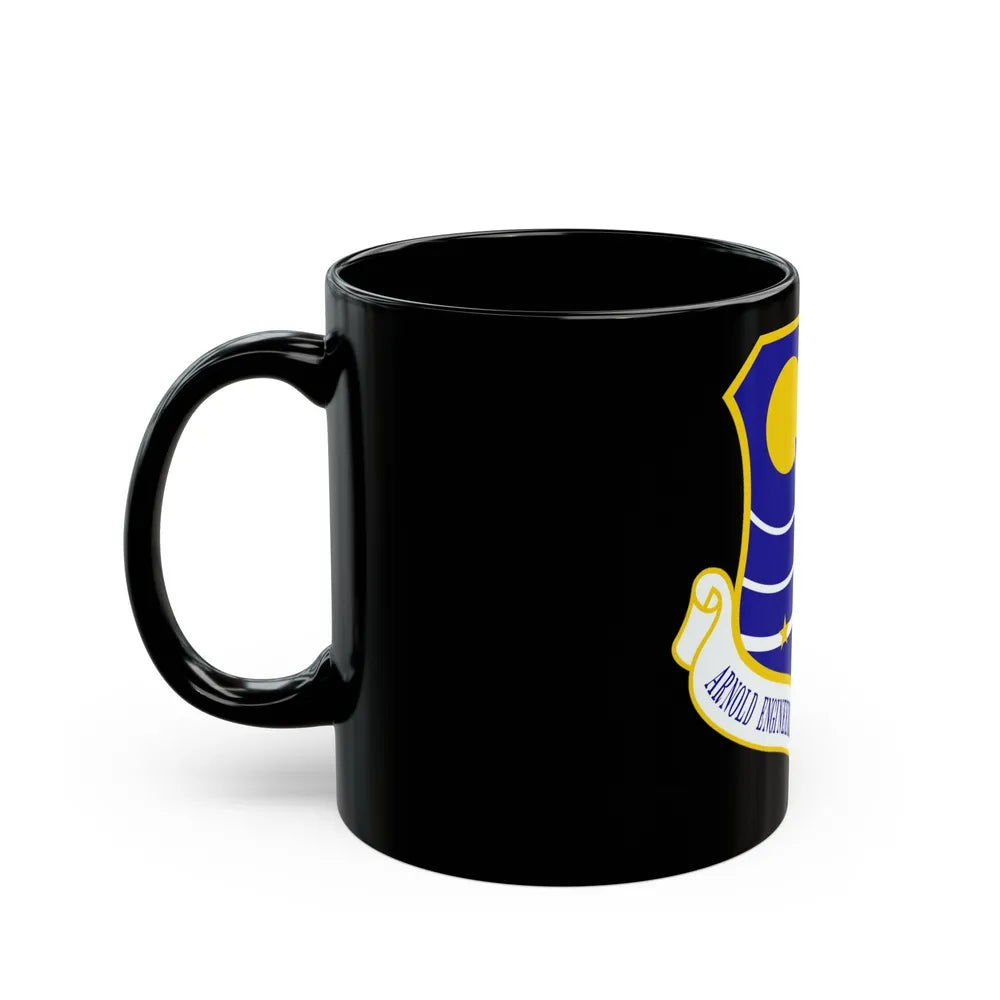 Arnold Engineering Development Complex (U.S. Air Force) Black Coffee Mug-Go Mug Yourself