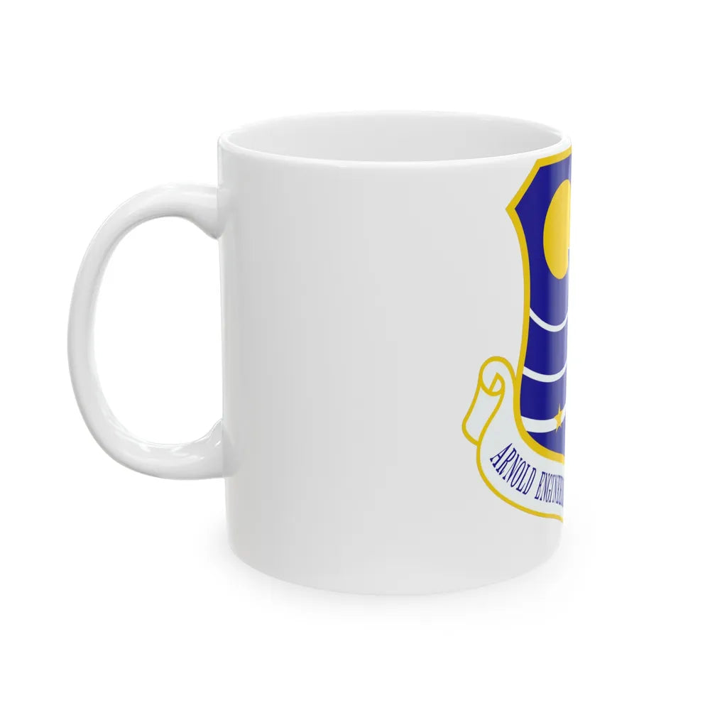 Arnold Engineering Development Complex (U.S. Air Force) White Coffee Mug-Go Mug Yourself