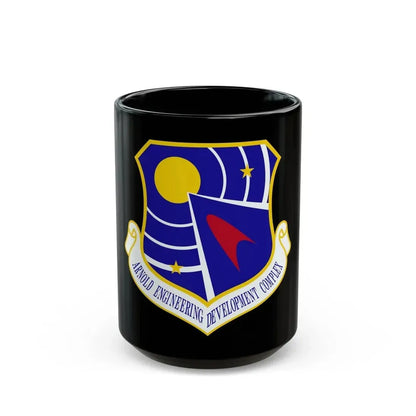 Arnold Engineering Development Complex (U.S. Air Force) Black Coffee Mug 15oz - Go Mug Yourself