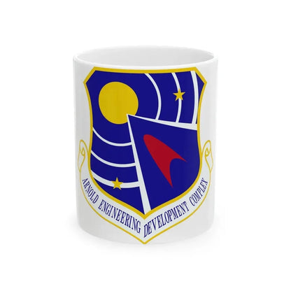 Arnold Engineering Development Complex (U.S. Air Force) White Coffee Mug 11oz - Go Mug Yourself