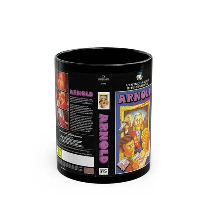 ARNOLD (VHS COVER) - Black Coffee Mug 11oz - Go Mug Yourself