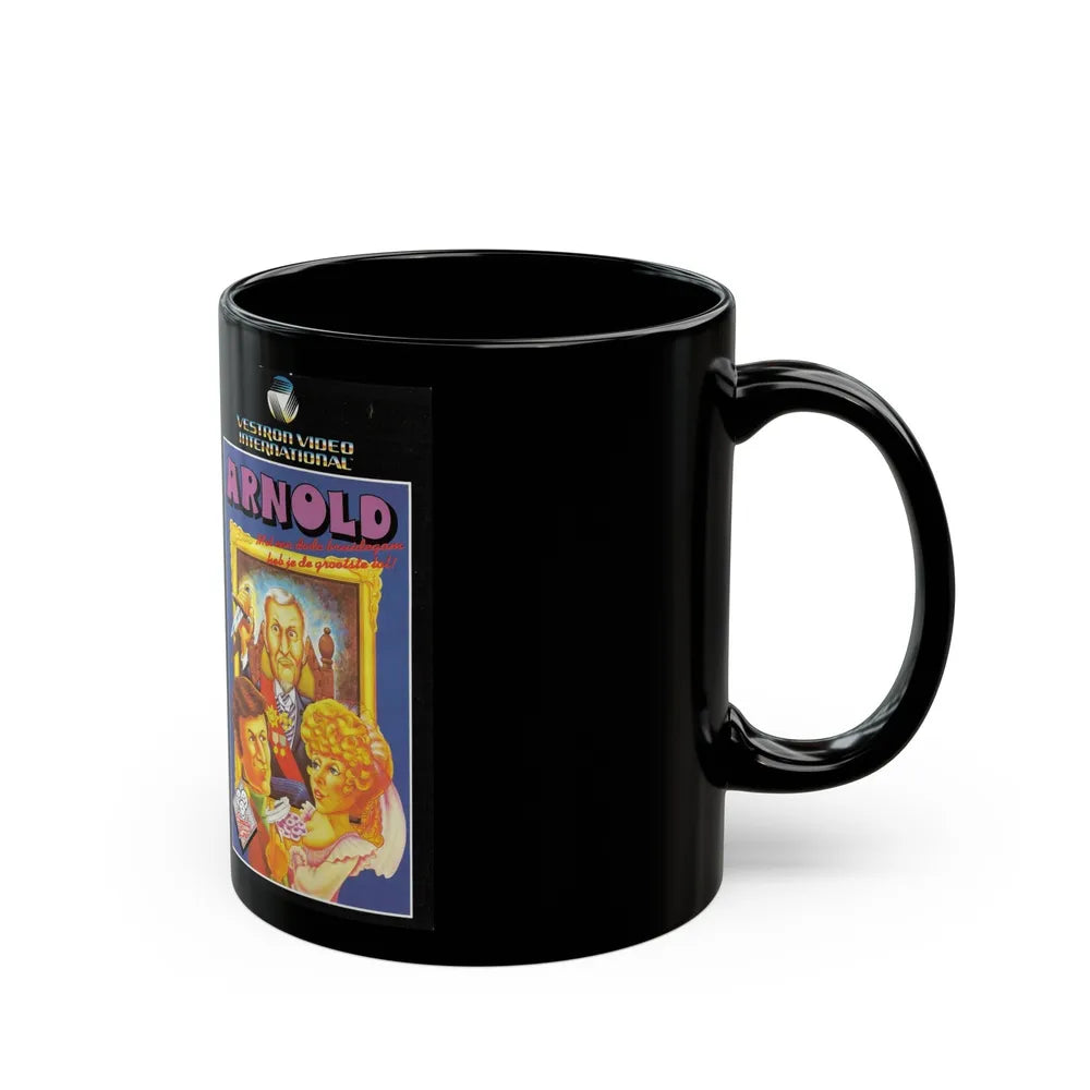 ARNOLD (VHS COVER) - Black Coffee Mug-Go Mug Yourself