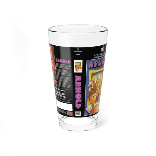 ARNOLD (VHS COVER) Pint Glass 16oz 16oz - Go Mug Yourself