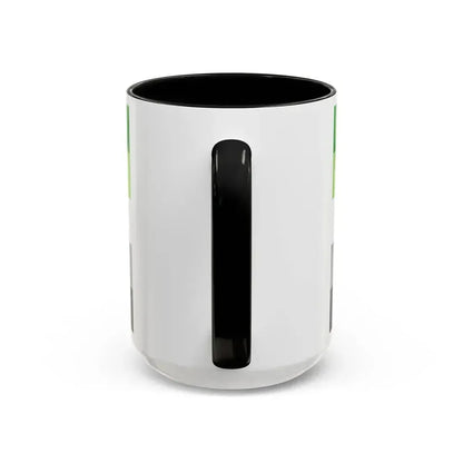 Aromantic Pride Flag - Accent Coffee Mug - Go Mug Yourself