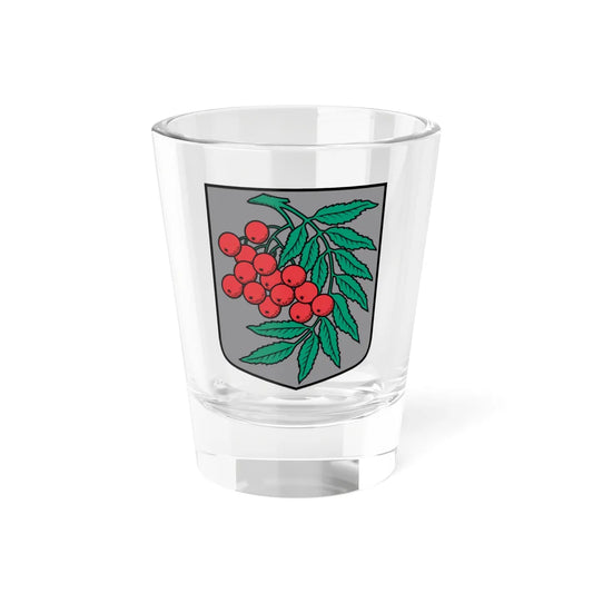 Aronas pagasta ģerbonis (Latvia) (Coat of Arms) Shot Glass 1.5oz 1.5oz - Go Mug Yourself