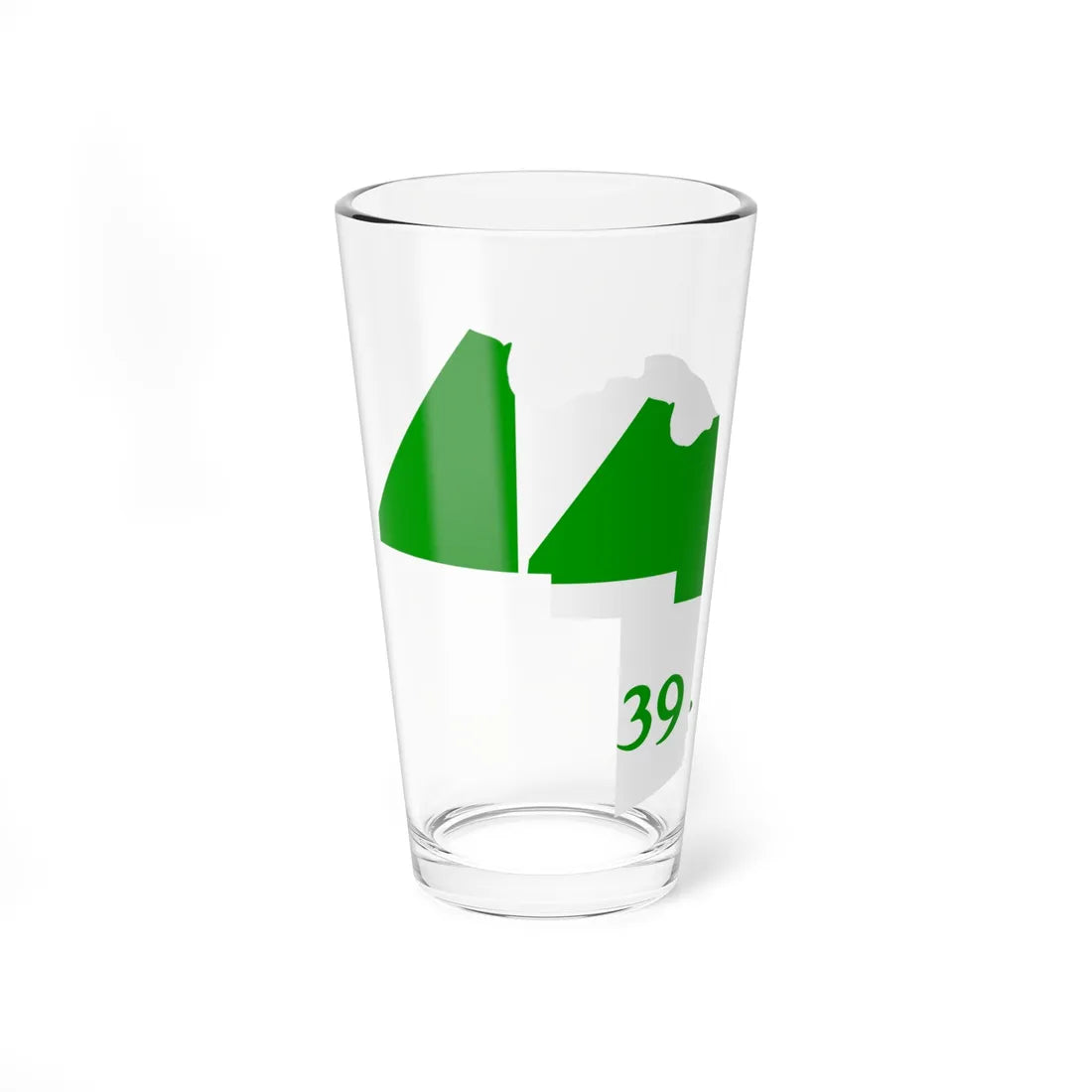 Aroostook County Flag Map (United States) Pint Glass 16oz 16oz - Go Mug Yourself