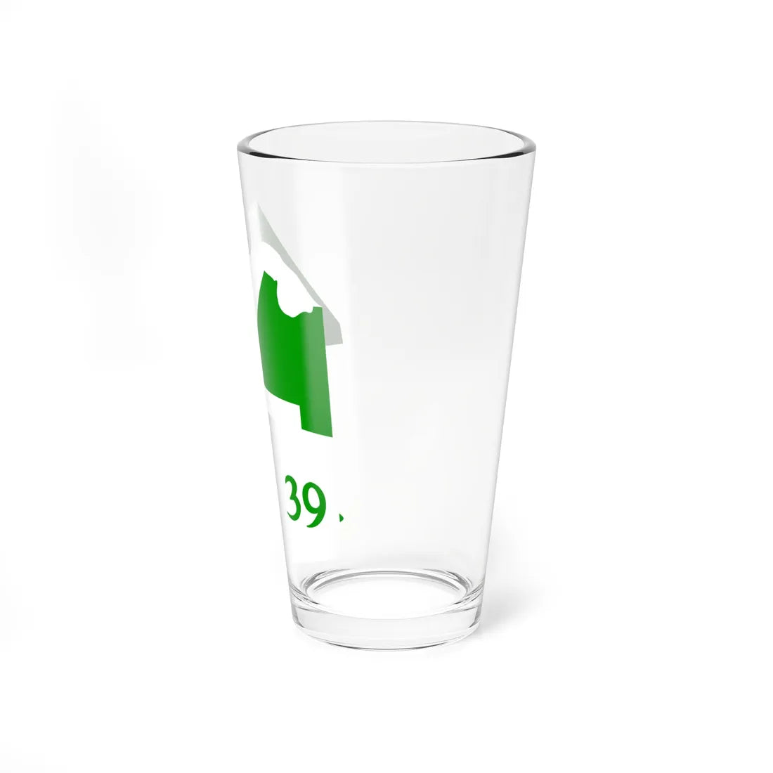 Aroostook County Flag Map (United States) Pint Glass 16oz - Go Mug Yourself