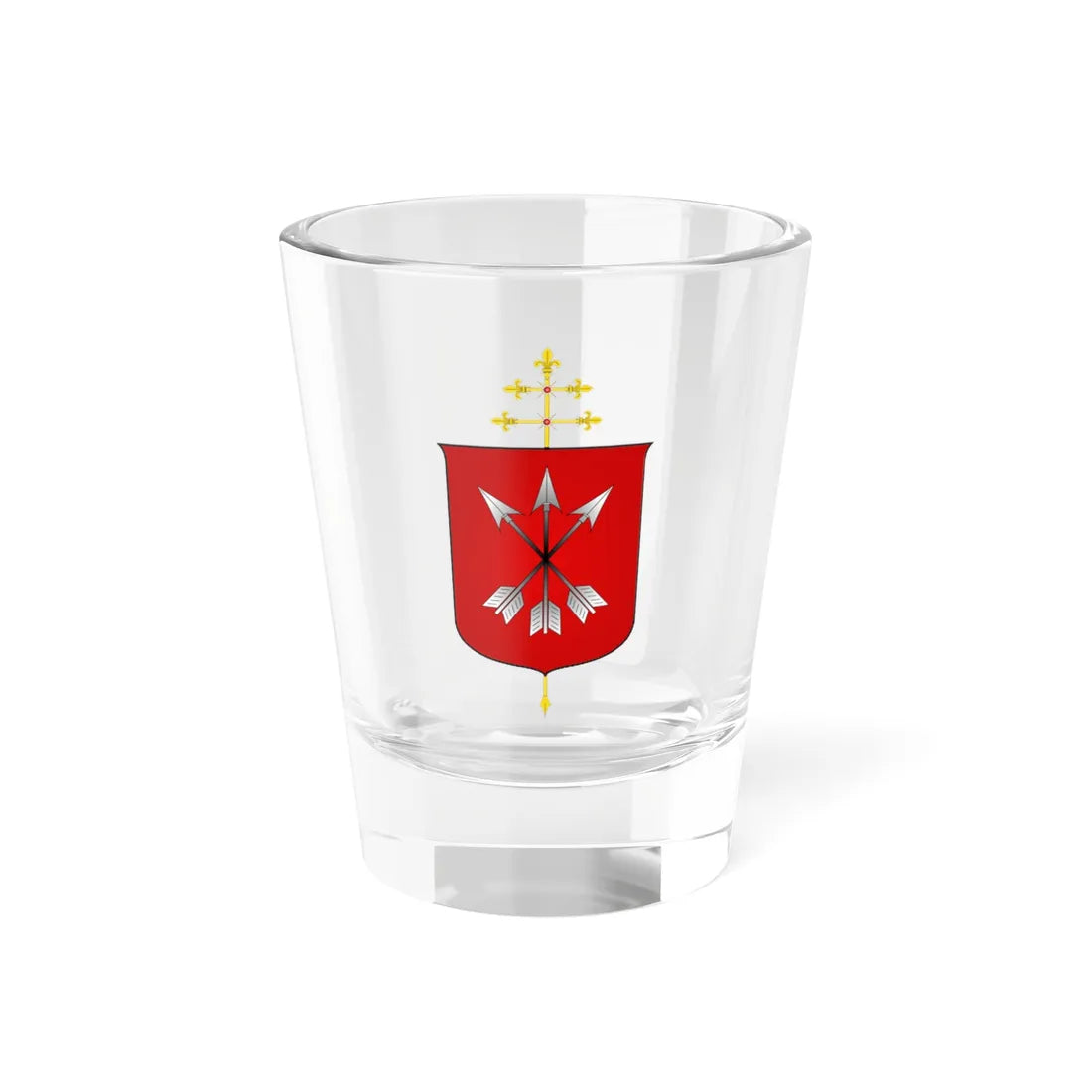 Arquidiocese do rio (Brazil) (Coat of Arms) Shot Glass 1.5oz 1.5oz - Go Mug Yourself