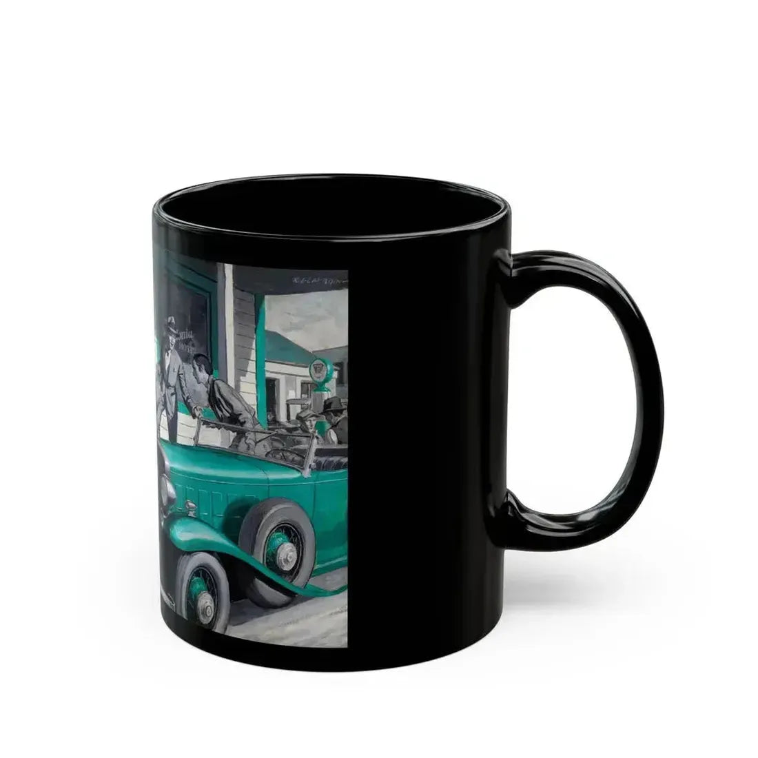 Arrival - Black Coffee Mug - Go Mug Yourself