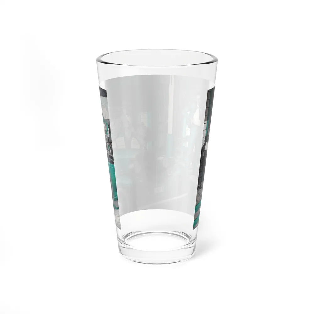 Arrival (Magazine Illustration) Pint Glass 16oz-Go Mug Yourself