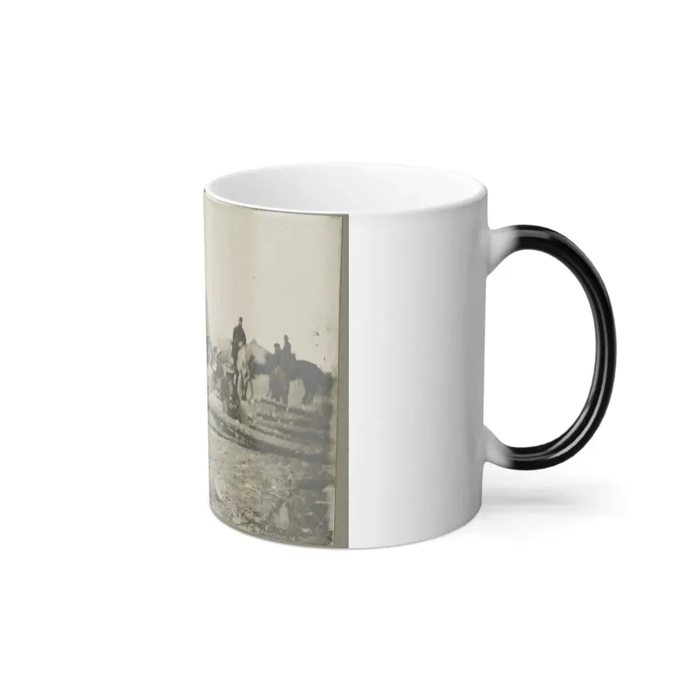 Arrival of Negro Family in the Lines (U.S. Civil War) Color Changing Coffee Mug 11oz - Go Mug Yourself