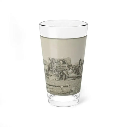 Arrival Of Negro Family In The Lines (U.S. Civil War) Pint Glass 16oz 16oz - Go Mug Yourself