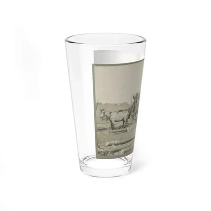 Arrival Of Negro Family In The Lines (U.S. Civil War) Pint Glass 16oz - Go Mug Yourself